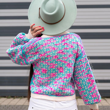 Ones and Zeroes Cardigan