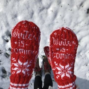 Winter is Coming Mittens