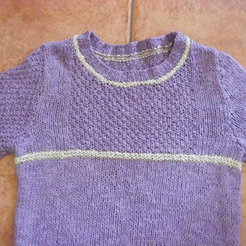MELINDA, girl's cotton sweater