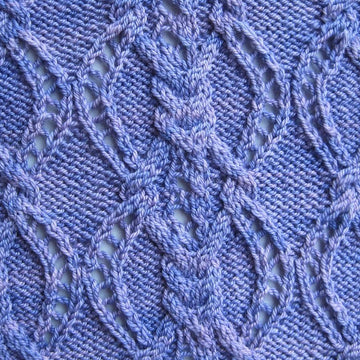 Ely Cable Lace Shawl