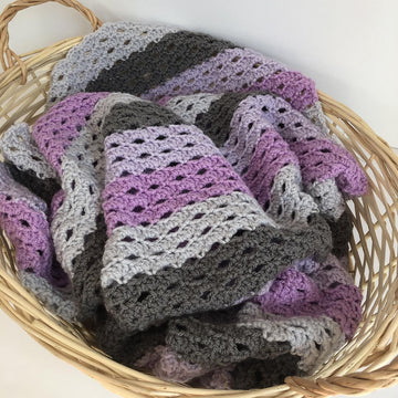 Neapolitan Dreams Baby Blanket