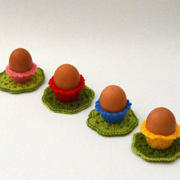 Egg Cup, Egg on Toast & Flower