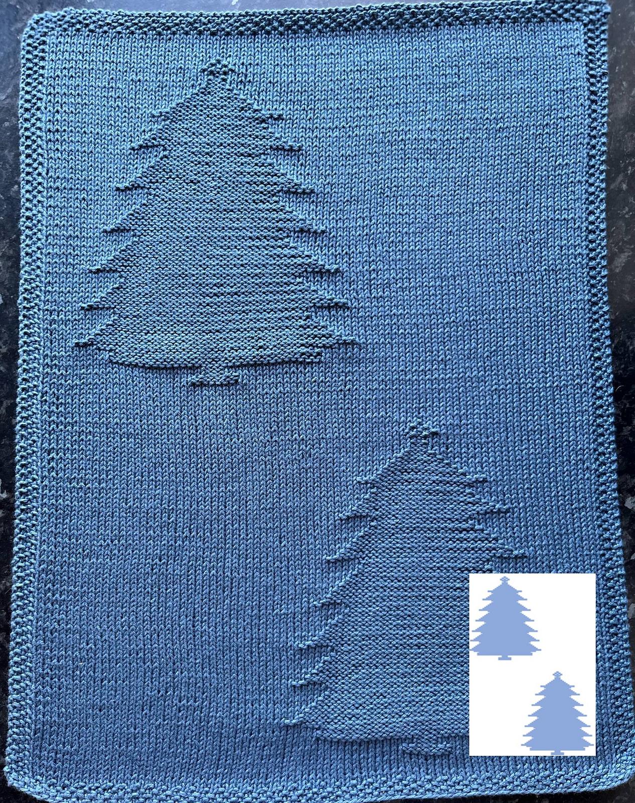 Nr. 855 – 25 – 17. Christmas Tree guest towel