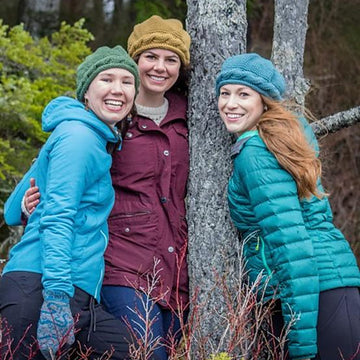 Cable Slouchy Tam Hat