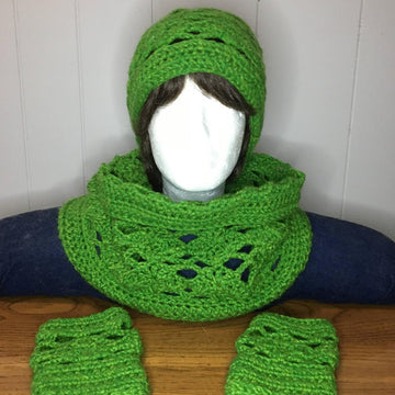 Lucky Diamonds Fingerless Gloves