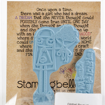 Stamping Bella Cling Stamps - Oddball Bouquet