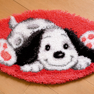 Vervaco Playful Puppy Latch Hook Kit