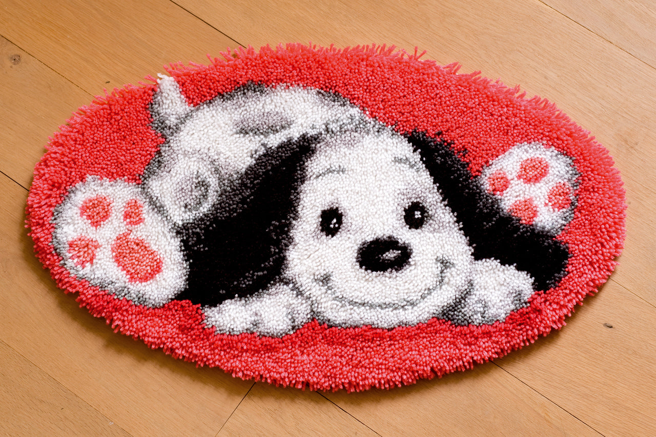 Vervaco Playful Puppy Latch Hook Kit