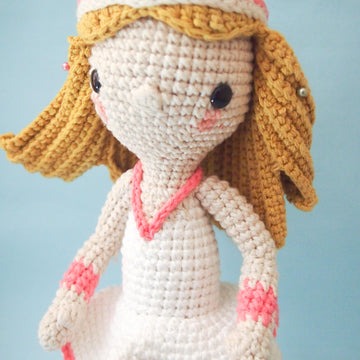 CHRIS THE TENNIS PLAYER - CROCHET AMIGURUMI PATTERN