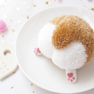 How to Make a Pompom Corgi butt