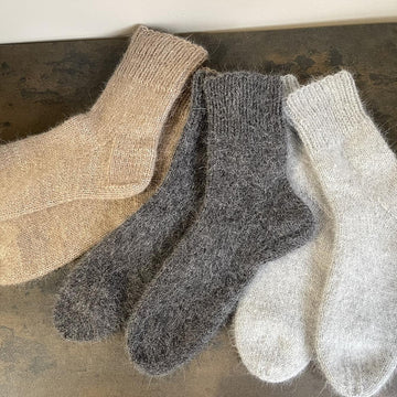 Rainy Day Angora Socks