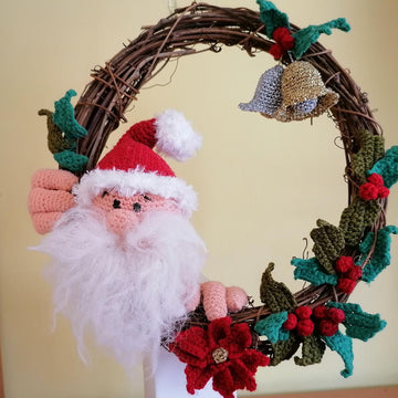 Santa wreath