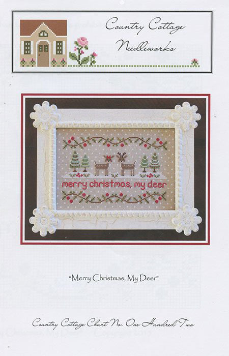 Country Cottage Needleworks Merry Christmas My Deer Chart - Leaflet