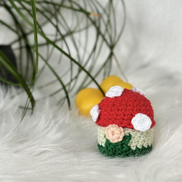 Crochet Mushroom Surprise Gnome