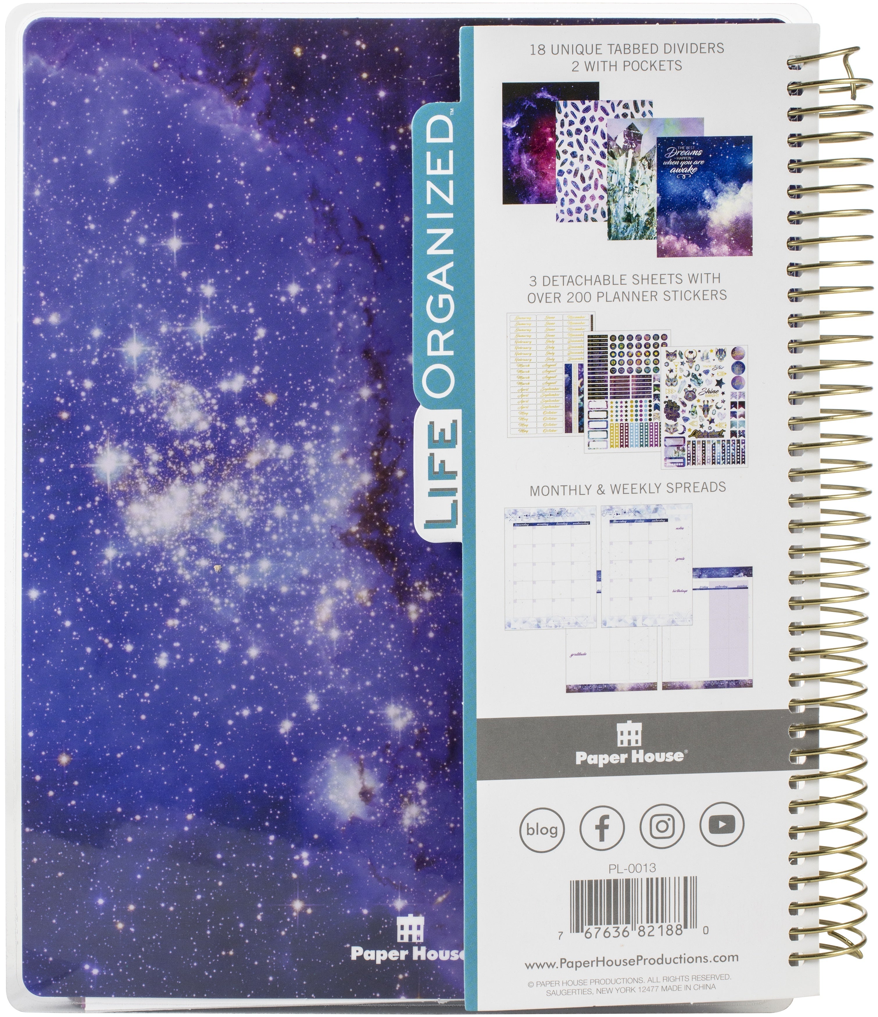 Paper House 18-Month Undated Planner - Stargazer