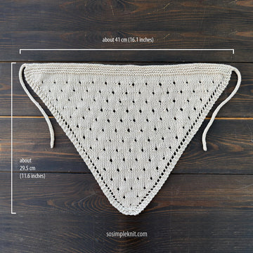 Knitted Summer Bandana