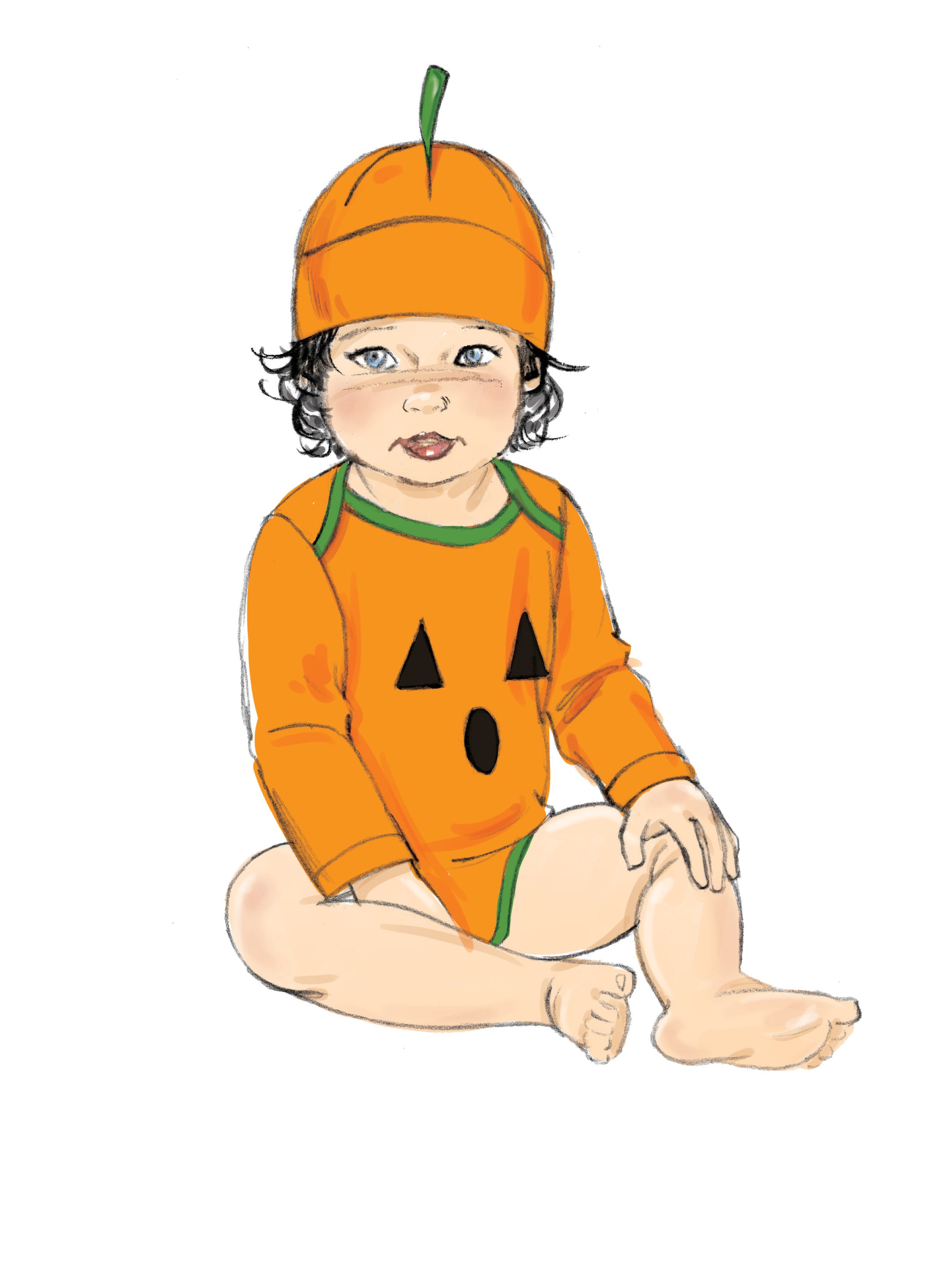McCall's Infants Costumes M7672 - Sewing Pattern