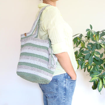 Striped Candy Bag