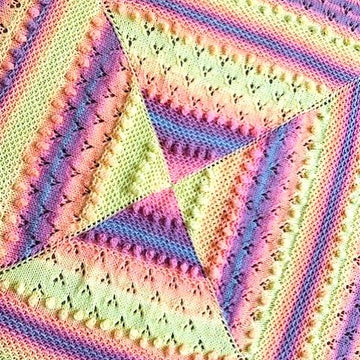ORANGES and LEMONS baby blanket