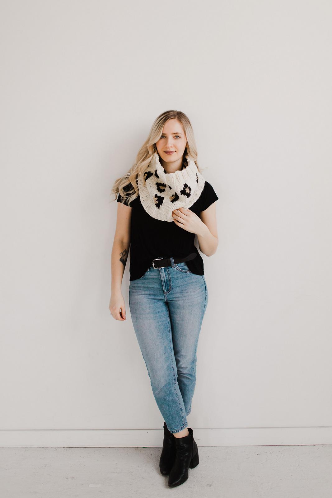 Cheetah Print Cowl