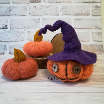 Bundle 4 Knitting Patterns Halloween