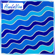 Tunisian ripple blanket by HueLaVive