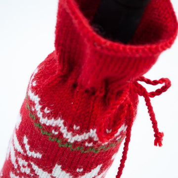 Christmas Wine Bottle Cozy