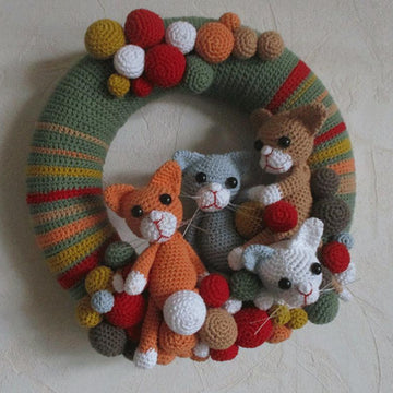 Cat Wreath/Katzen Kranz
