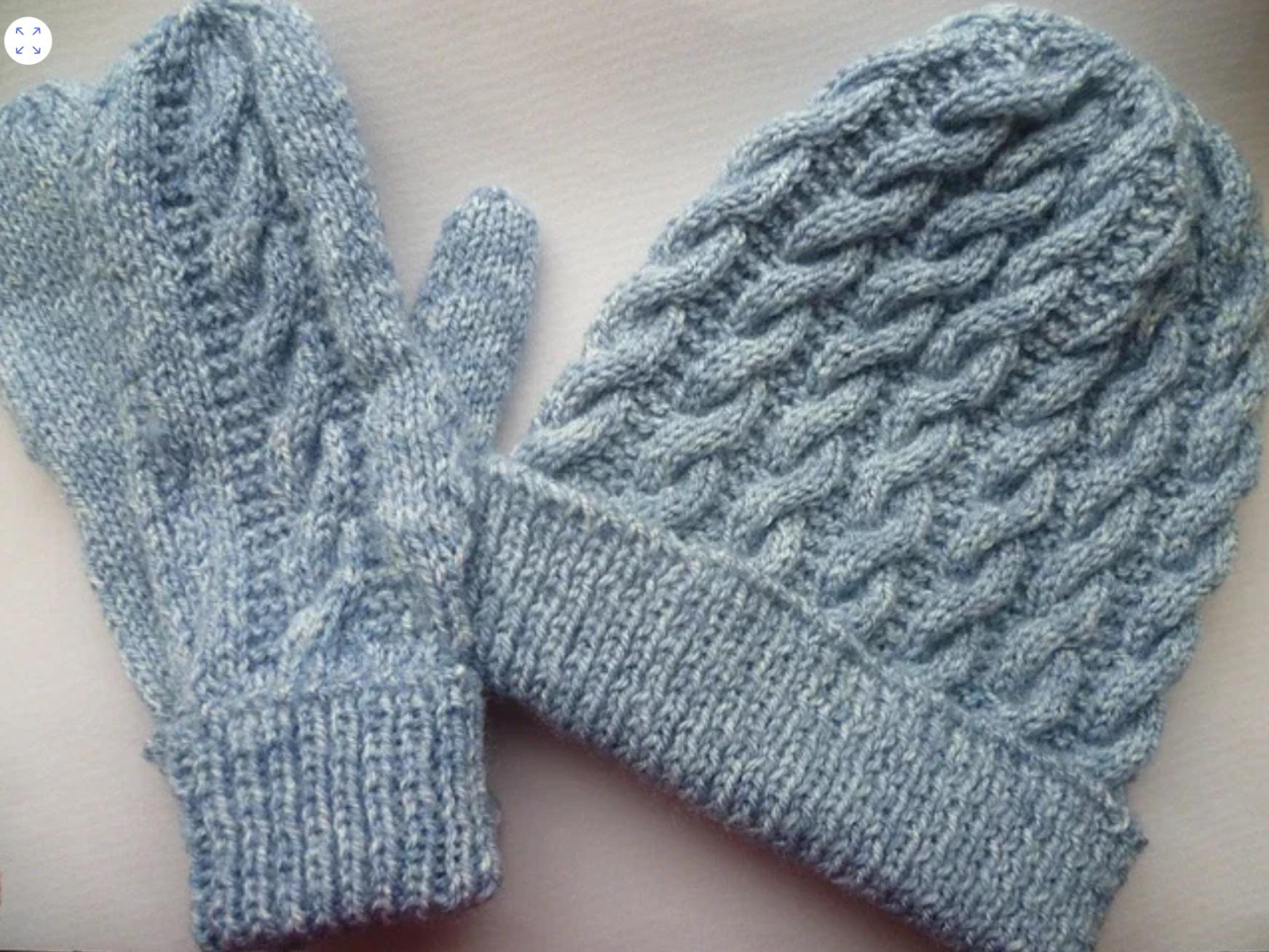 Harrison Hat and Mittens Set