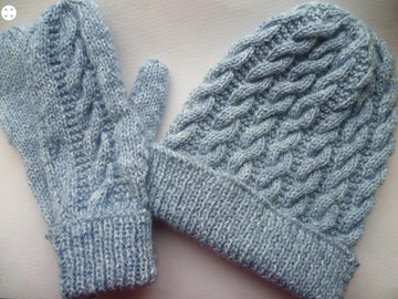 Harrison Hat and Mittens Set