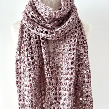 Touch of Lace Shawl Scarf
