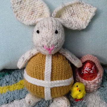 Hot Cross Bunny & Easter Egg Basket