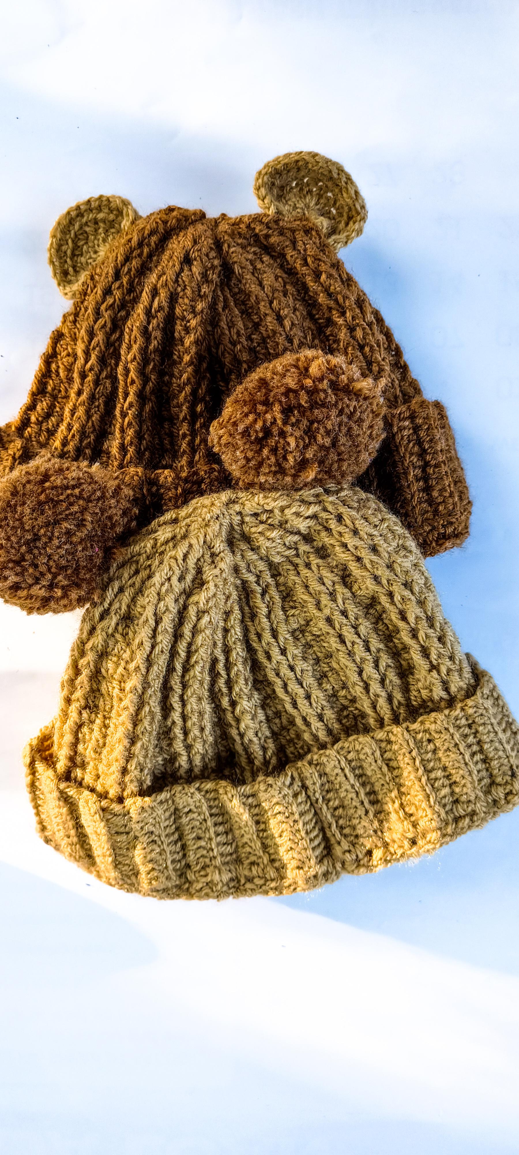 Regal Ridge Crochet Beanie