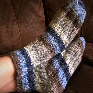 Spiral Slipper Socks