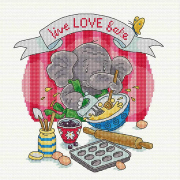 Bothy Threads Jumbo Muffins Cross Stitch Kit - 24 x 24cm