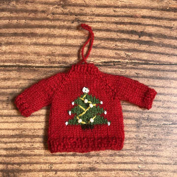 Christmas Sweater Tree Ornaments
