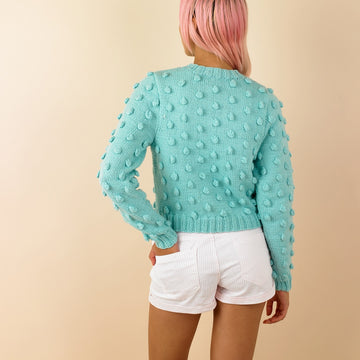 Bubblegum Bobble Jumper - Free Knitting Pattern in Paintbox Yarns Wool Mix Aran