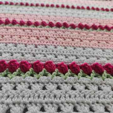 Granny's Tulips Blanket