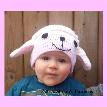Crochet Pattern baby child animal hats  #211