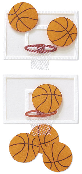 Jolee's By You Dimensional Stickers - Basketball