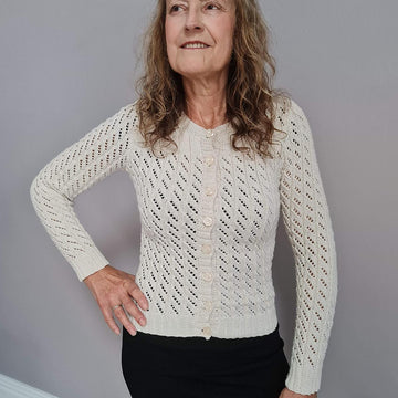 Very Easy Ladies Cotton Cardigan - S, M, L