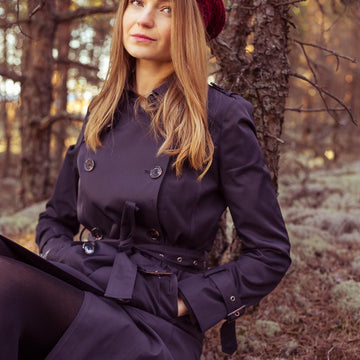 Knitted beret hat "Lisabet"