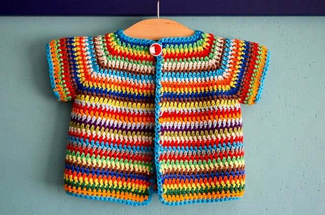 Colourful Baby Vest