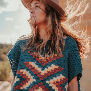 Lightning Feather Poncho CAL