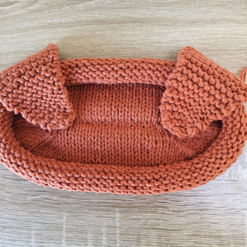 Glasses holder dog oval basket