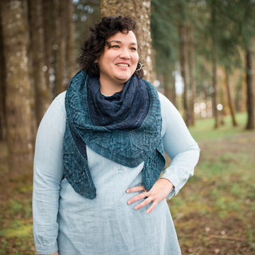 Crossing Twigs Shawl