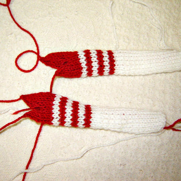 Toy knaitting patterns christmas - Knit a Snow woman gift for a girl