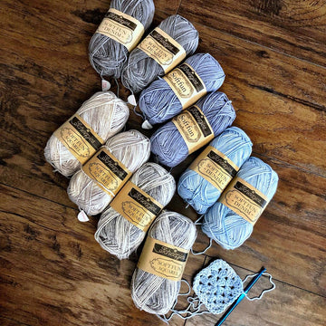 Mateo's Granny Square Blanket
