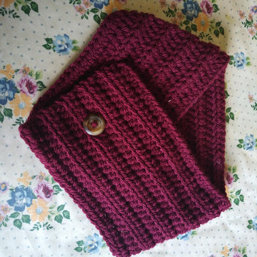 Suzy's ribbed Scarf