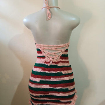 Tetris Crochet Dress